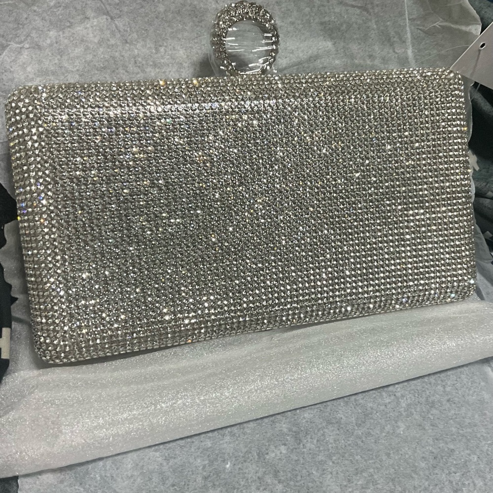 ALESSIA BIANCHI beaded minaudiere clutch